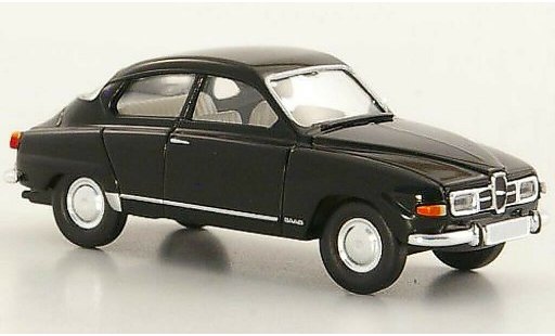 Saab 96 Base 1/87 Brekina noire miniature