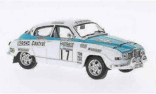 Saab 96 RAC Rally 1/43 IXO V4 No.17 1974 /K.Lehto miniature