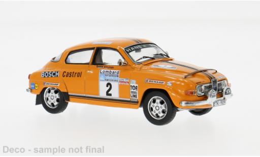 Saab 96 1/43 IXO V4 RAC Rally 1974 #2 S.Blomqvist/H.Sylvan 1:43