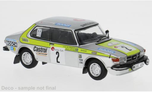 Saab 99 1/43 IXO EMS Boucles de Spa 1976 #2 S.Blomqvist/H.Sylvan 1:43 miniature