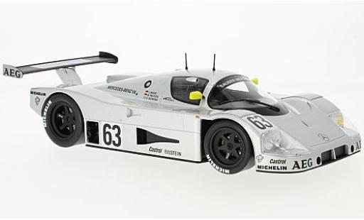Mercedes C9 1/18 Norev Sauber 24h Le Mans 1989 #63 J.Mass/M.Reuter 1:18 miniature