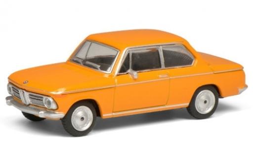 Miniature Bmw 2002 1/64 Schuco orange  Bmw 2002 1/64 Schuco orange  miniature
