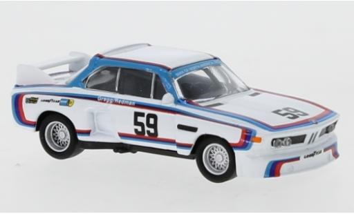 Bmw 3.5 1/87 Schuco CSL (E9) No.59 of North America IMSA 24h Daytona P.Gregg/B.Redman miniature