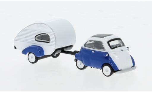 Miniature Bmw Isetta 1/87 Schuco bleue/blanche 1:87 Bmw Isetta 1/87 Schuco bleue/blanche 1:87 miniature