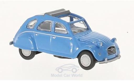 Miniature Citroen 2CV 1/87 Schuco 2 CV bleue mit geöffnetem Verdeck Citroen 2CV 1/87 Schuco 2 CV bleue mit geöffnetem Verdeck miniature