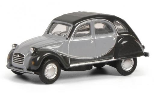 Miniature Citroen 2CV 1/87 Schuco 6 Charleston matt-grise/grise Citroen 2CV 1/87 Schuco 6 Charleston matt-grise/grise miniature