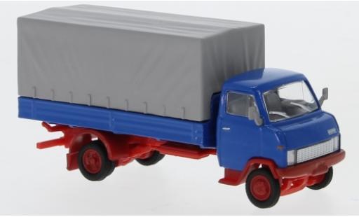 Miniature Hanomag F55 1/87 Schuco Pritsche bleue Hanomag F55 1/87 Schuco Pritsche bleue miniature