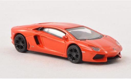 Miniature Lamborghini Aventador 1/87 Schuco LP 700-4 metallise orange Lamborghini Aventador 1/87 Schuco LP 700-4 metallise orange miniature