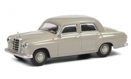 Mercedes 180 1/64 Schuco D (W120) grise Ponton miniature