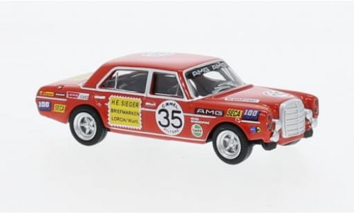 Miniature Mercedes 300 1/87 Schuco SEL 6.8 No.35 AMG Briefmarken Sieger 24h Spa 1971 1:87 Mercedes 300 1/87 Schuco SEL 6.8 No.35 AMG Briefmarken Sieger 24h Spa 1971 1:87 miniature