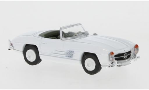 Mercedes 300 1/87 Schuco SL Roadster blanche miniature