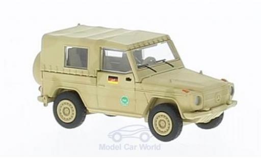 Mercedes Classe G 1/87 Schuco G matt-beige ISAF miniature