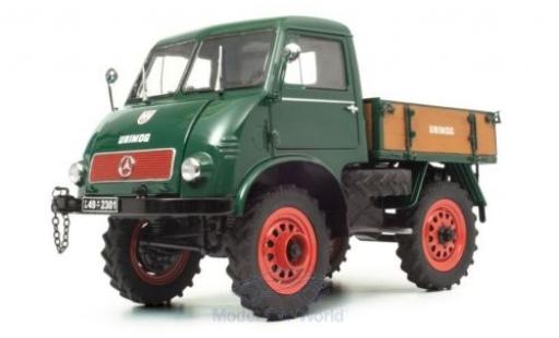 Miniature Mercedes Unimog 1/18 Schuco 401 verte 1953 Mercedes Unimog 1/18 Schuco 401 verte 1953 miniature