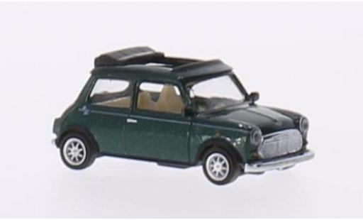 Miniature Mini Cooper 1/87 Schuco metallise verte Faltdach geöffnet Mini Cooper 1/87 Schuco metallise verte Faltdach geöffnet miniature
