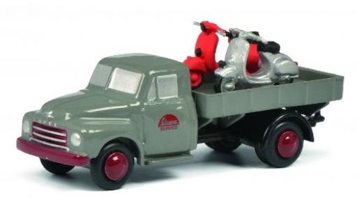 Miniature Opel Blitz 1/90 Schuco Vespa Servico avec charge 2x Vespa des Noch Opel Blitz 1/90 Schuco Vespa Servico avec charge 2x Vespa des Noch miniature