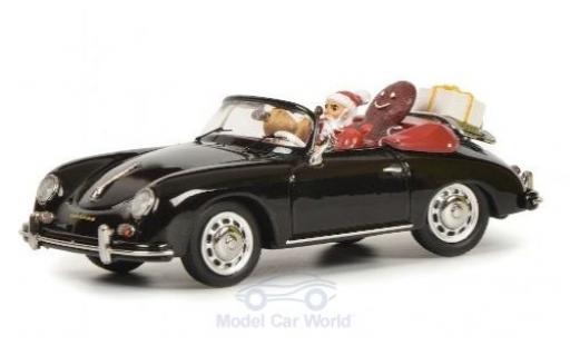 Miniature Porsche 356 1/43 Schuco A Cabriolet noire Weihnachten 2019 mit Figuren und Ladung Porsche 356 1/43 Schuco A Cabriolet noire Weihnachten 2019 mit Figuren und Ladung miniature