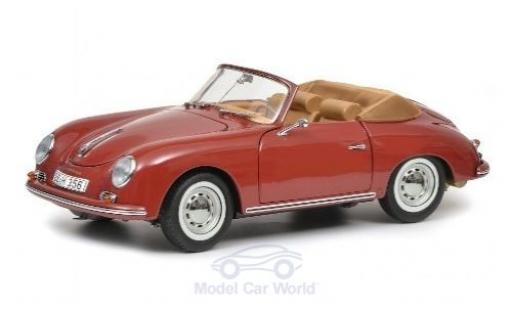 Miniature Porsche 356 1/18 Schuco A Carrera Cabriolet rouge Porsche 356 1/18 Schuco A Carrera Cabriolet rouge miniature