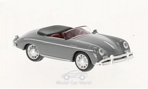 Porsche 356 A 1/87 Schuco A Speedster grise miniature