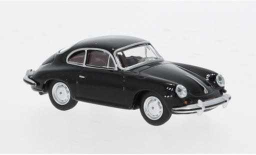 Porsche 356 1/64 Schuco Carrera 2 noire 1:64 miniature