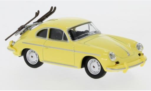 Porsche 356 1/64 Schuco Carrera 2 Skiurlaub miniature