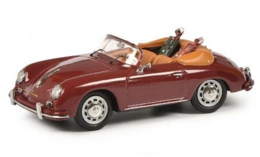 Miniature Porsche 356 1/43 Schuco A Cabriolet rouge avec charge Golftaschen Porsche 356 1/43 Schuco A Cabriolet rouge avec charge Golftaschen miniature