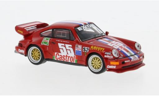 Porsche 964 1/64 Schuco 911  RSR #55 1:64 miniature