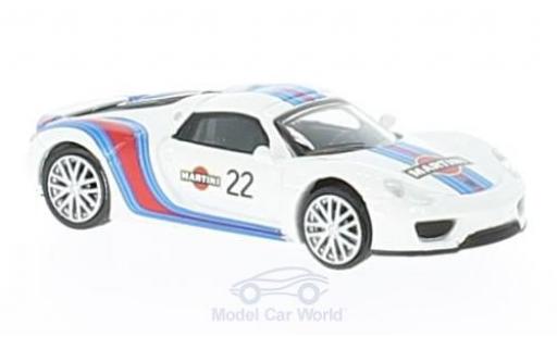 Miniature Porsche 918 1/87 Schuco Spyder No.22 Martini Porsche 918 1/87 Schuco Spyder No.22 Martini miniature