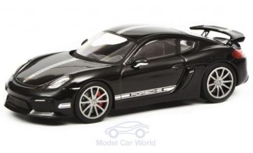 Miniature Porsche Cayman GT4 1/43 Schuco GT4 (981c) noire/grise 2015 Porsche Cayman GT4 1/43 Schuco GT4 (981c) noire/grise 2015 miniature