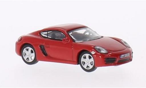 Miniature Porsche Cayman S 1/87 Schuco S (981) rouge Porsche Cayman S 1/87 Schuco S (981) rouge miniature
