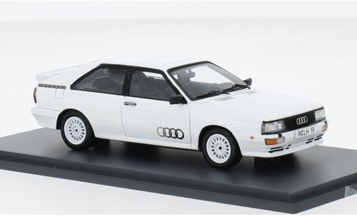 Miniature Audi Quattro 1/43 Schuco ProR blanche 1984 1:43 Audi Quattro 1/43 Schuco ProR blanche 1984 1:43 miniature