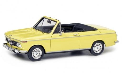 Miniature Bmw 2002 1/43 Schuco Cabriolet 2/2 Baur jaune Bmw 2002 1/43 Schuco Cabriolet 2/2 Baur jaune miniature
