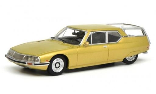 Miniature Citroen SM 1/18 Schuco Shooting Brake gold 1970 Citroen SM 1/18 Schuco Shooting Brake gold 1970 miniature