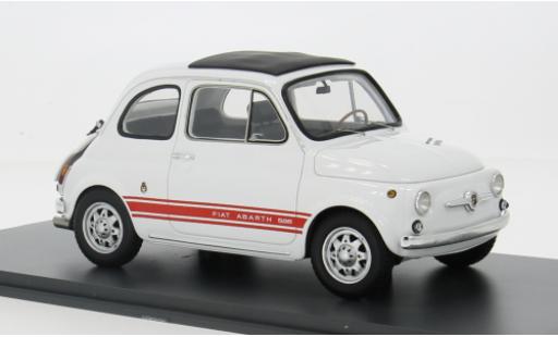 Miniature Fiat 500 1/18 Schuco ProR Abarth 595 SS blanche 1965 1:18 Fiat 500 1/18 Schuco ProR Abarth 595 SS blanche 1965 1:18 miniature