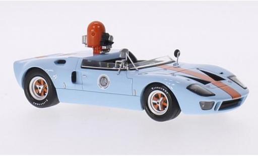 Miniature Ford GT40 1/43 Schuco Kamerawagen RHD 1970 Le Mans - Steve McQueen Ford GT40 1/43 Schuco Kamerawagen RHD 1970 Le Mans - Steve McQueen miniature