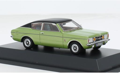 Miniature Ford Taunus 1/43 Schuco ProR (TC I) Coupe metallise verte/noire 1974 1:43 Ford Taunus 1/43 Schuco ProR (TC I) Coupe metallise verte/noire 1974 1:43 miniature