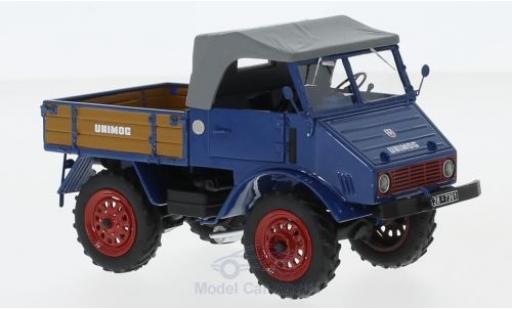 Miniature Mercedes Unimog 1/32 Schuco U401 bleue mit Holzpritsche Mercedes Unimog 1/32 Schuco U401 bleue mit Holzpritsche miniature