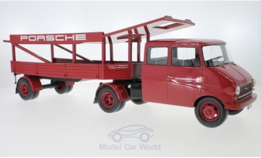 Miniature Opel Blitz 1/18 Schuco Renntransporter Porsche Opel Blitz 1/18 Schuco Renntransporter Porsche miniature