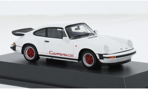 Miniature Porsche 911 1/43 Schuco ProR Carrera 3.2 CS blanche 1:43 Porsche 911 1/43 Schuco ProR Carrera 3.2 CS blanche 1:43 miniature