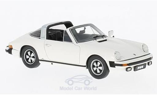 Miniature Porsche 930 Targa 1/43 Schuco 911 Targa blanche 1975 Porsche 930 Targa 1/43 Schuco 911 Targa blanche 1975 miniature
