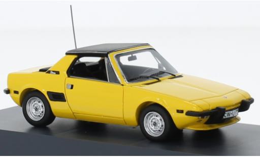 Miniature Fiat X 1/9 1/43 Schuco ProR jaune 1972 Fiat X 1/9 1/43 Schuco ProR jaune 1972 miniature