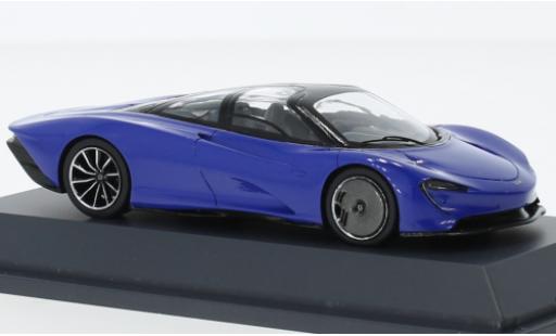 Miniature McLaren Speedtail 1/43 Schuco ProR SpeedTail bleu 2020 McLaren Speedtail 1/43 Schuco ProR SpeedTail bleu 2020 miniature
