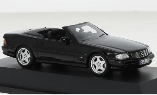 Miniature Mercedes Classe SL 1/43 Schuco SL 73 noire Mercedes Classe SL 1/43 Schuco SL 73 noire miniature