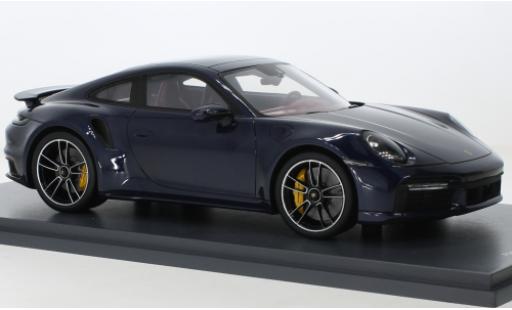 Miniature Porsche 992 Turbo s 1/18 Schuco ProR 911  Turbo S metallise bleu foncé 2021 Porsche 992 Turbo s 1/18 Schuco ProR 911  Turbo S metallise bleu foncé 2021 miniature