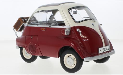 Miniature Bmw Isetta 1/12 Schuco Export rouge/blanche 1957 Bmw Isetta 1/12 Schuco Export rouge/blanche 1957 miniature