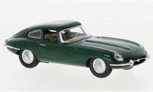 Jaguar E-Type 1/64 Schuco vert foncé miniature