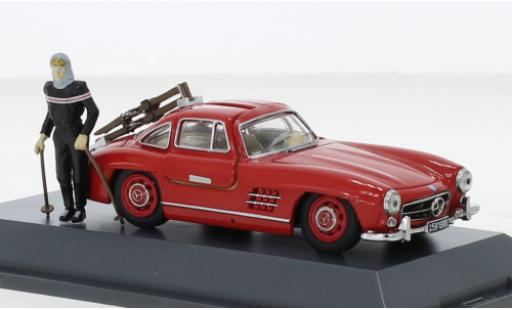 Miniature Mercedes 300 1/43 Schuco SL rouge Davos 1957 Mercedes 300 1/43 Schuco SL rouge Davos 1957 miniature