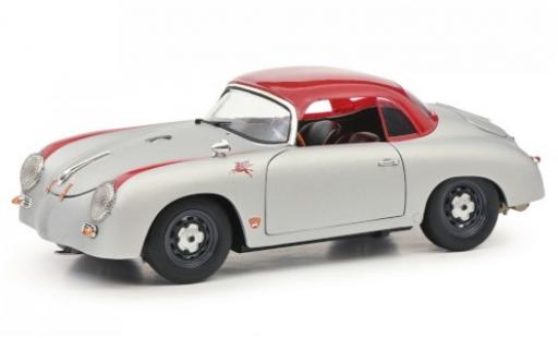 Miniature Porsche 356 1/18 Schuco Speedster Hardtop grise/rouge Outlaw Porsche 356 1/18 Schuco Speedster Hardtop grise/rouge Outlaw miniature