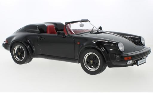 Porsche 930 Speedster 1/12 Schuco 911 noire 1989 miniature