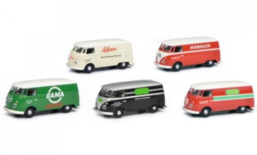 Volkswagen T1 1/87 Schuco Set c Kastenwagen miniature