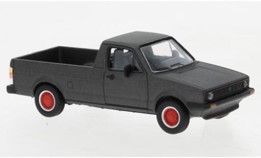 Miniature Volkswagen Caddy 1/64 Schuco Custom matt-grise Volkswagen Caddy 1/64 Schuco Custom matt-grise miniature